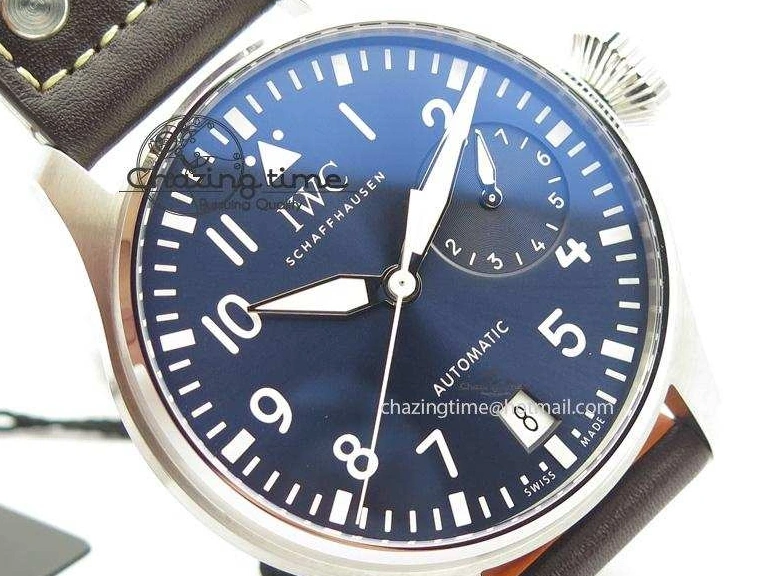 MIROTIME 0114 EasyCare Big Pilot Real PR IW500916 2016 “Le Petit Prince” ZF Best Edition On Brown Leather Strap A 7292